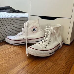 Chuck Taylor All Star Classic High Top | Optic White | Size: Men's 7 / Women's 9